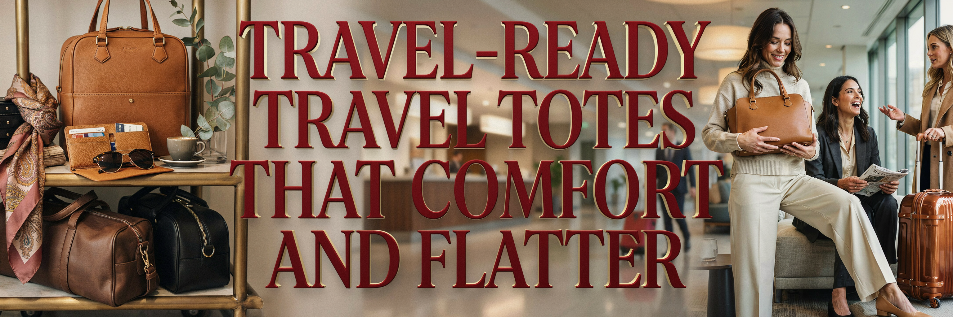 Stylish Travel Totes Mature Women Can't Live Without
