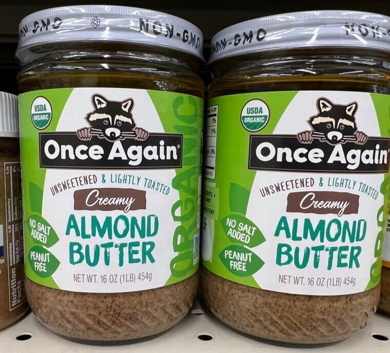 Unsweetened Nut Butters