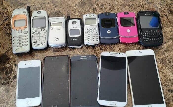 The Evolution Of Cellphones