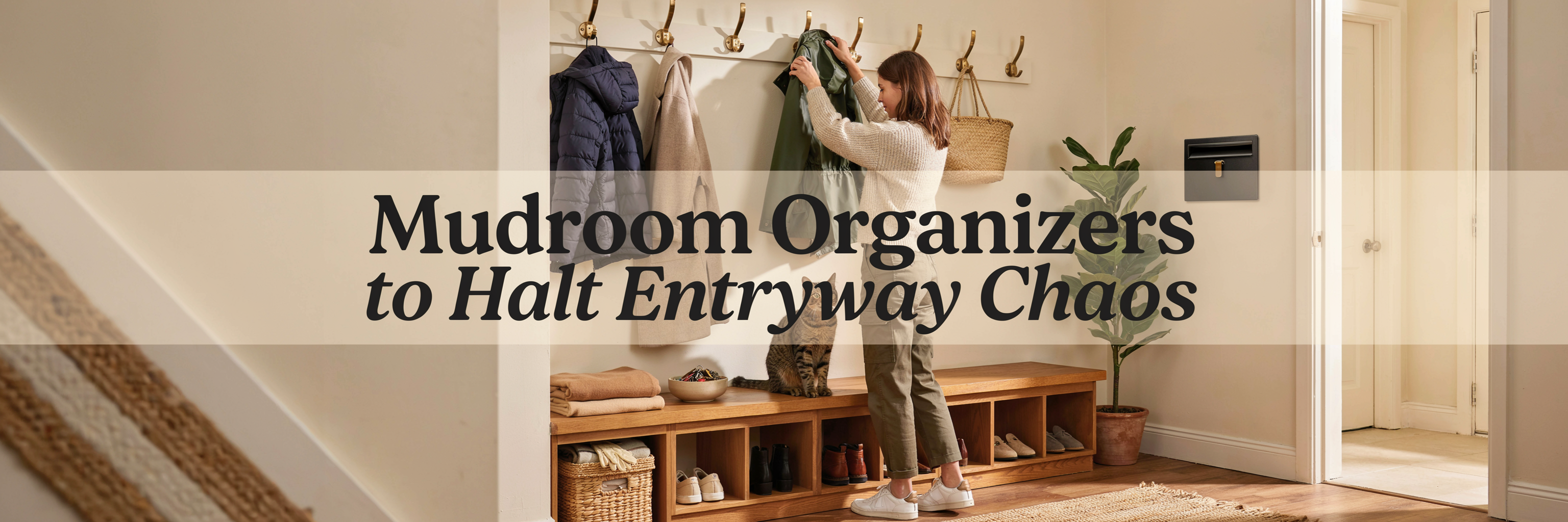 Mudroom Organizers to Halt Entryway Chaos