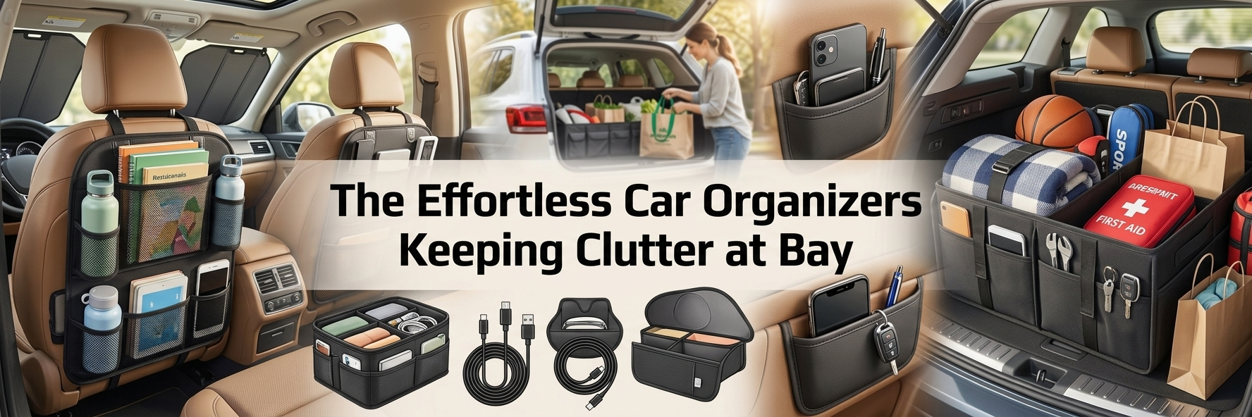 The Effortless Car Organizers Keeping Clutter at Bay