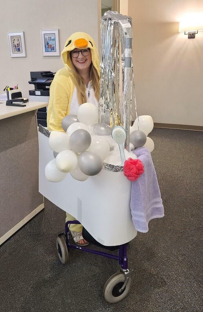 Having a Spooky Soak