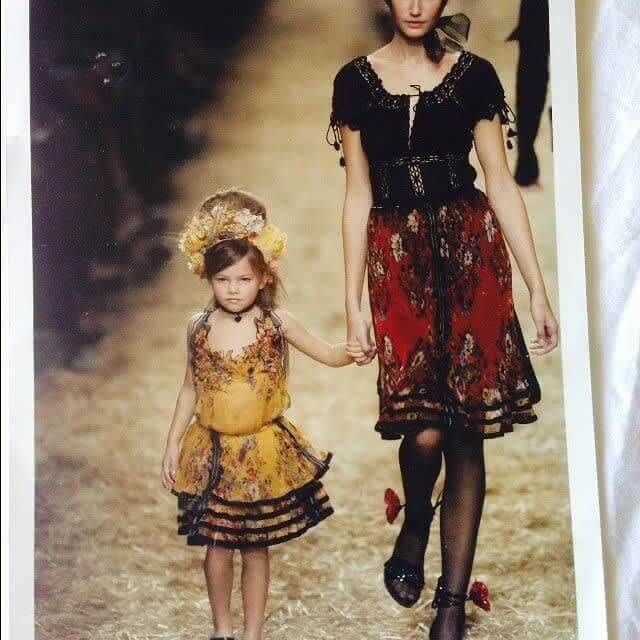 Starting a Catwalk Career at a Very Young Age
