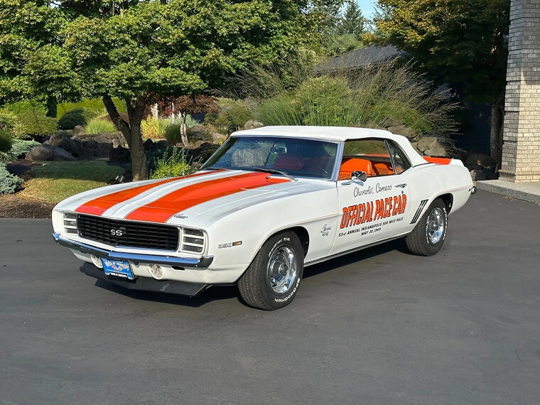 1969 Chevrolet Camaro SS/RS Indy Pace Car Convertible - $82,500.00
