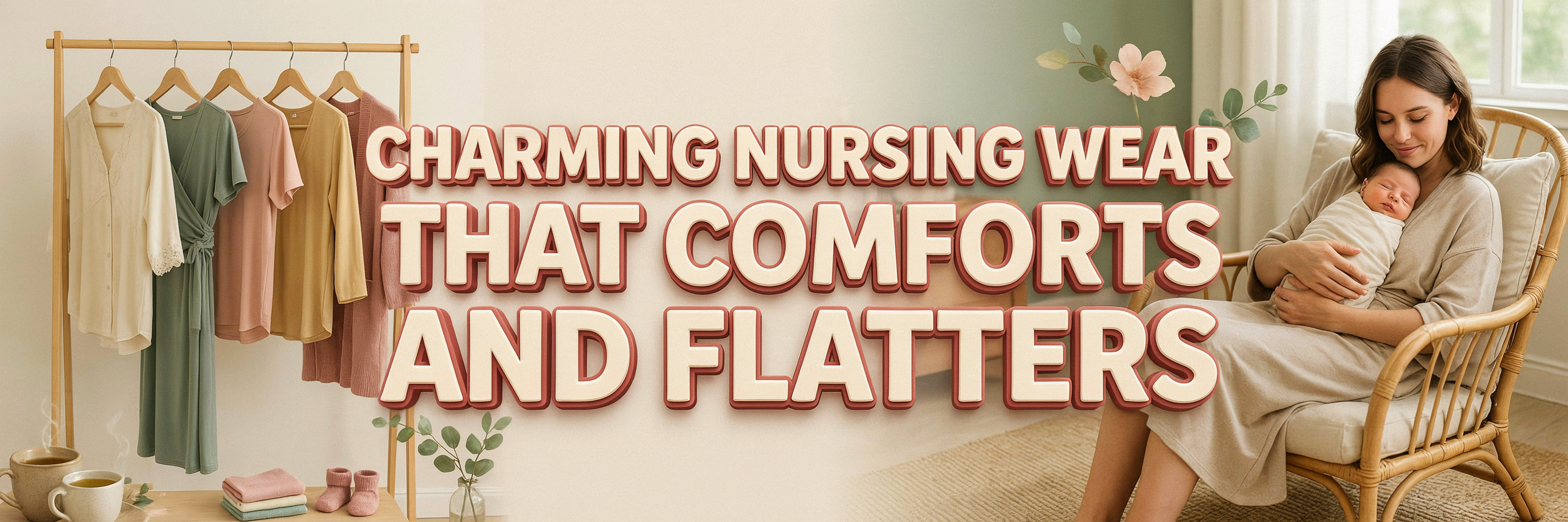 Stylish and Comfortable Nursing Wear to Help You Feel Like You Again