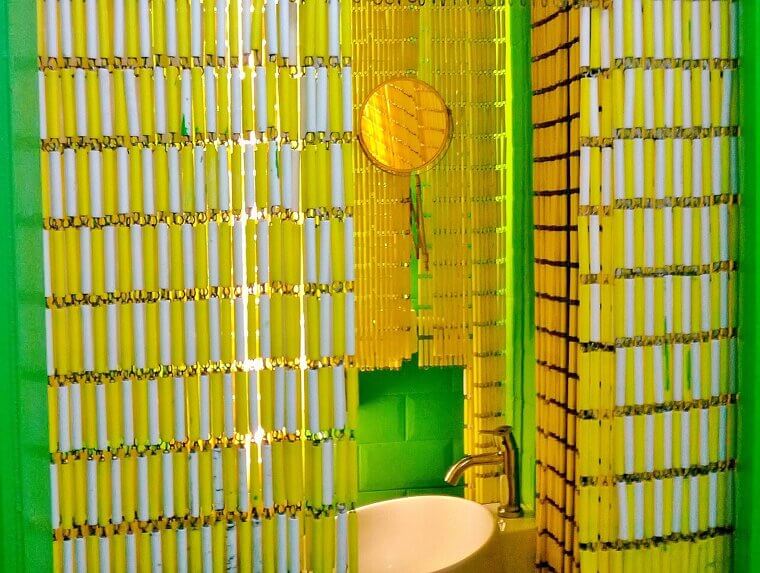 Beaded Curtains as Room Dividers