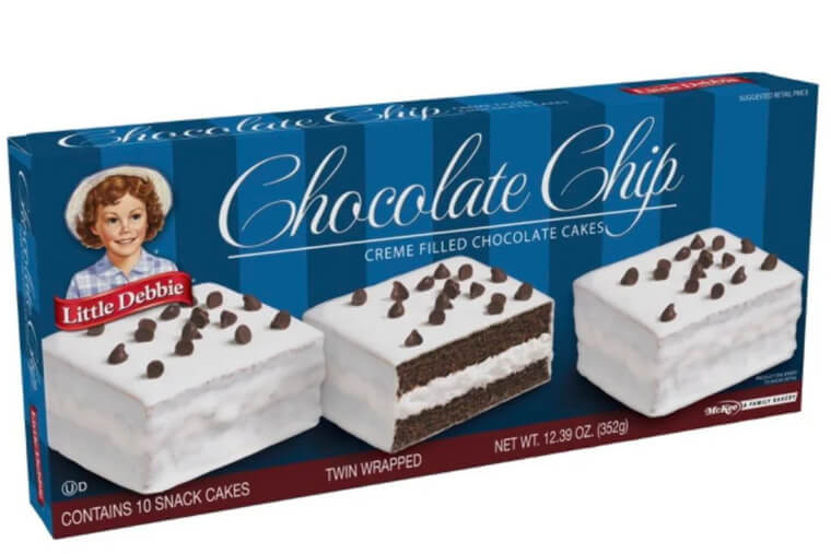 Little Debbie Chocolate Chips Cakes