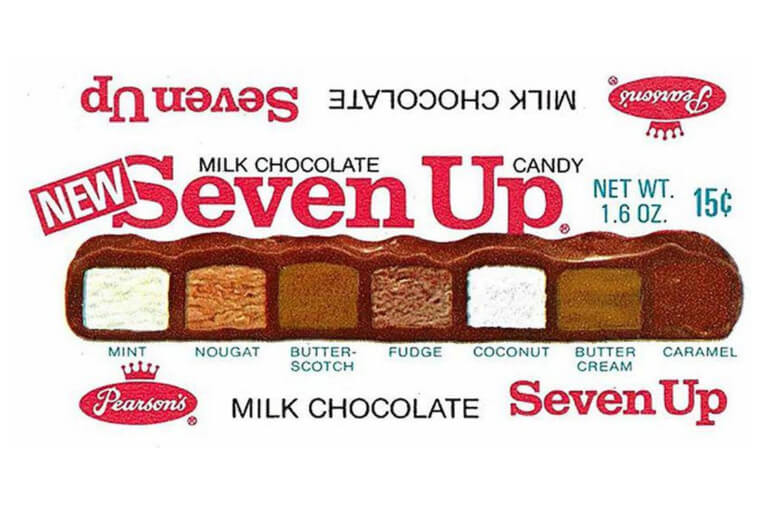 Seven Up Candy Bars