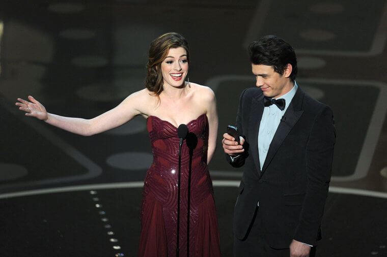 ​Anne Hathaway And James Franco: The Oscars