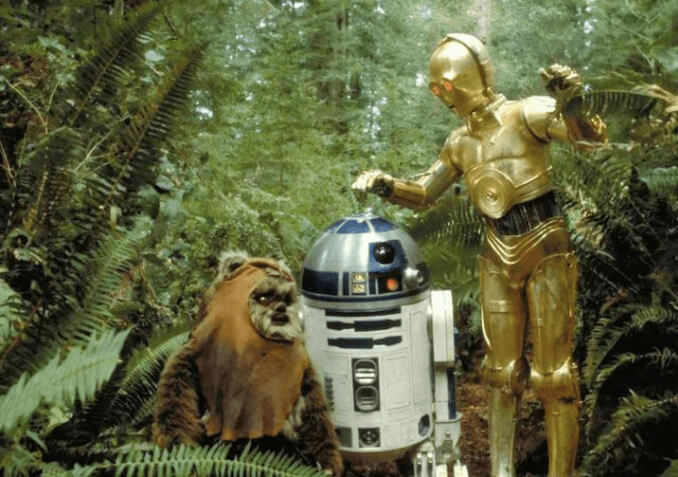 Kenny Baker And Anthony Daniels: Star Wars