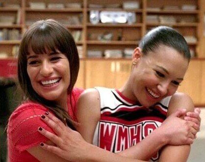 ​Lea Michele And Naya Rivera: Glee