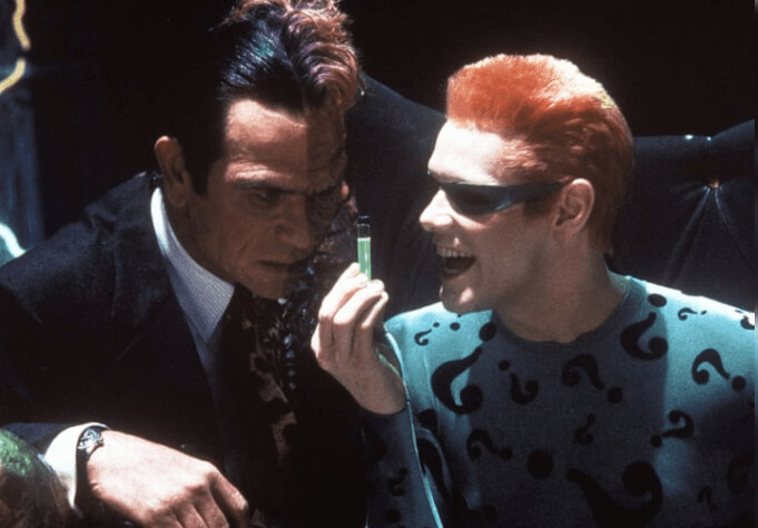 4. Tommy Lee Jones and Jim Carrey: Batman Forever