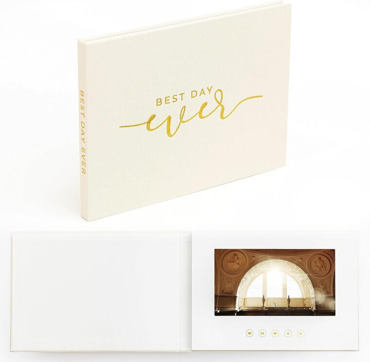 The Motion Books - Luxury Wedding Video Book with Stunning Display - Now 15% Off!