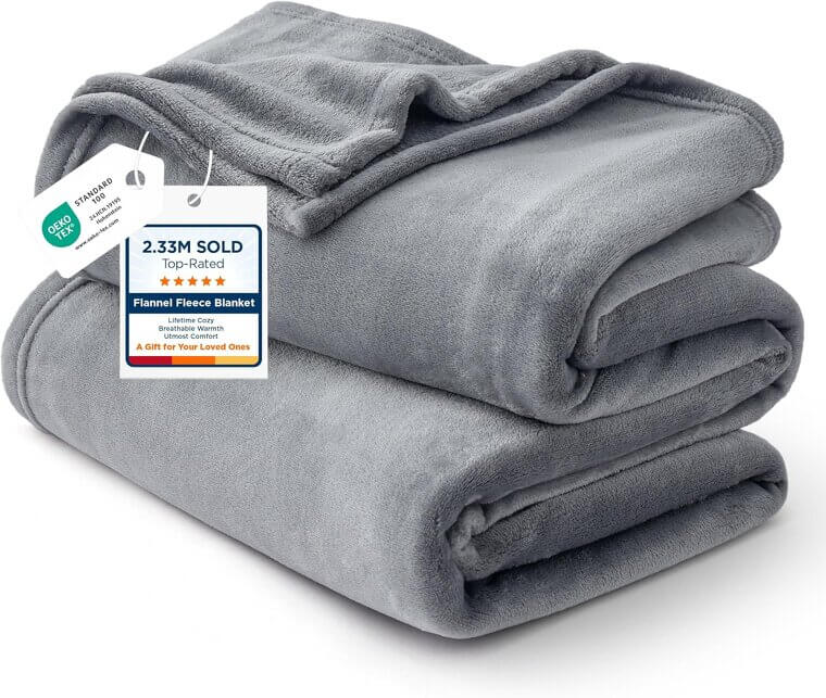 Bedsure Fleece Blanket - Soft, Cozy, Perfect for Winter Comfort - Now 26% Off!