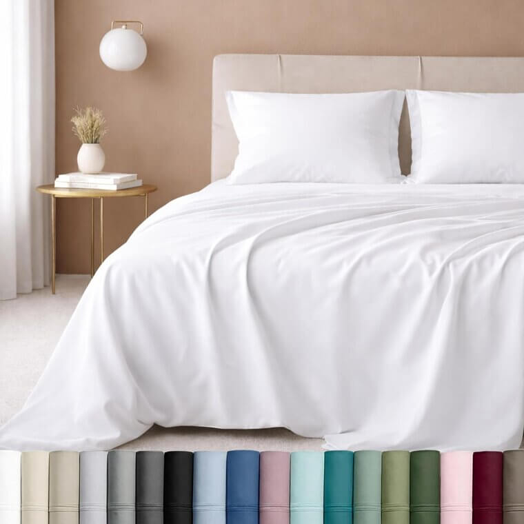California Design Den Sheets - Hotel Quality Comfort at Home - Don’t Miss the 17% Discount!