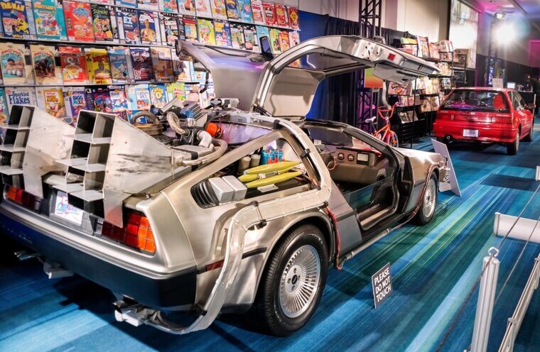 1981 DeLorean: Back To The Future Replica - $750,000