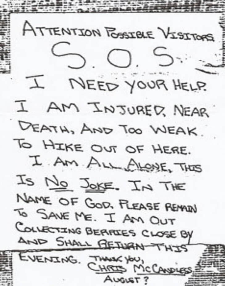 Two Hunters Stumbled Across Chris Too Late