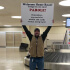 Funny Airport Signs That People Had The Guts To Hold
