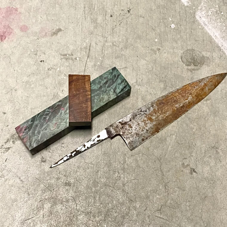 Remove Rust Spots from Kitchen Knives