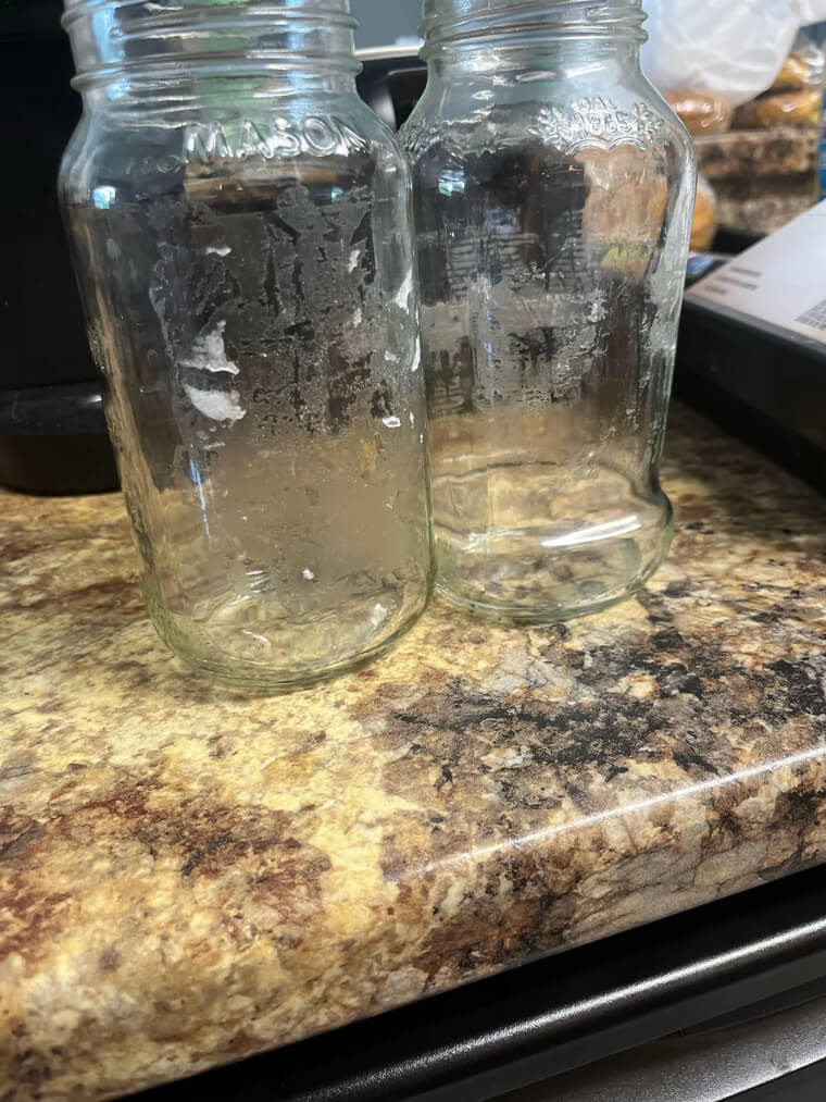 Clean Gummy Residue from Jars