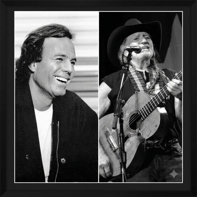 Julio Iglesias and Willie Nelson: The Unique Cross-Genre Charm of "To All the Girls I've Loved Before"