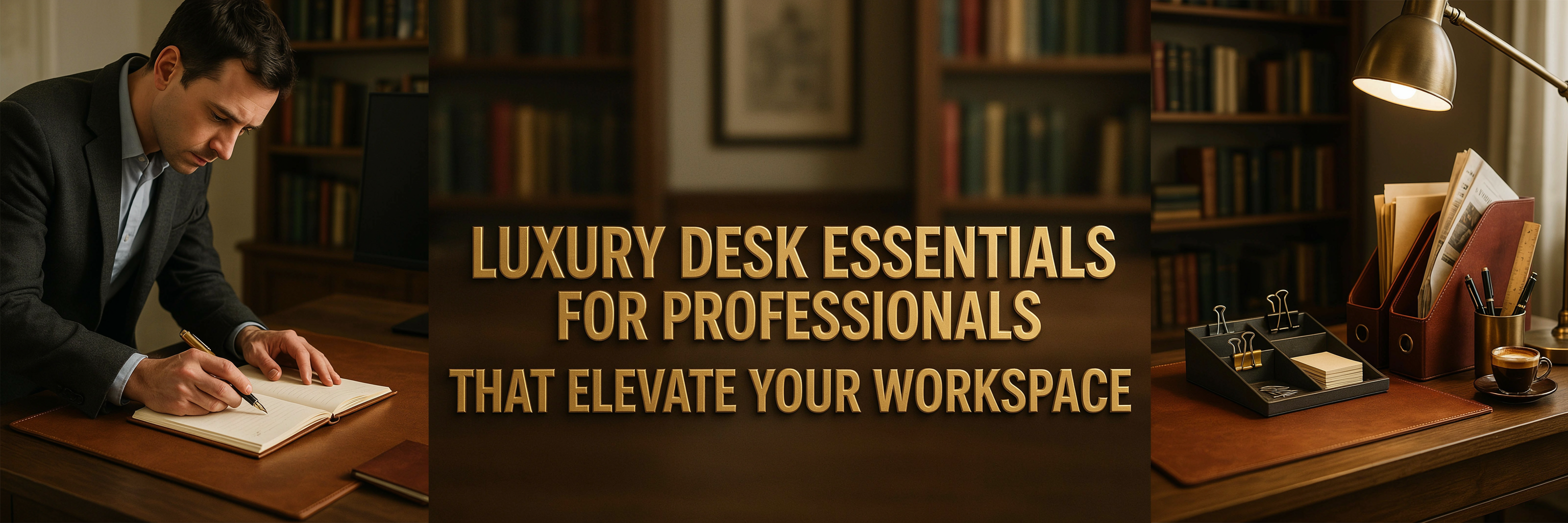 Elevate Your Workspace: Luxury Desk Essentials for Professionals