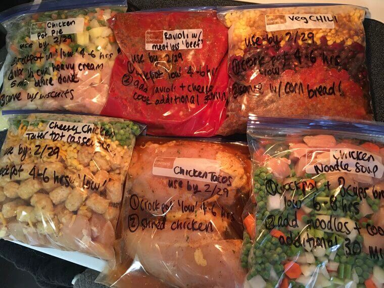 Label and Date Your Frozen Meals
