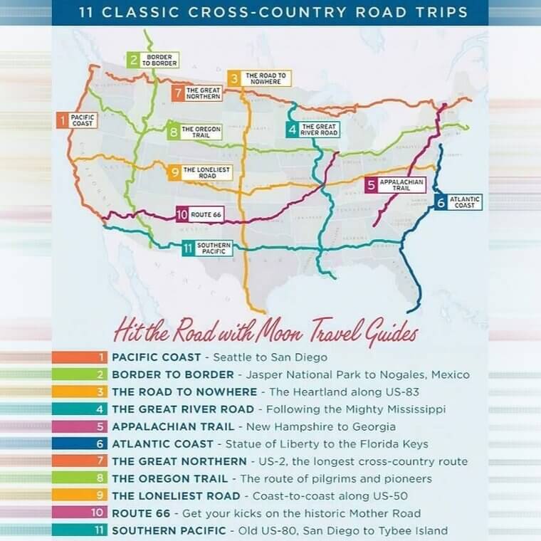 Plan an Epic Cross-Country Road Trip in the U. S.