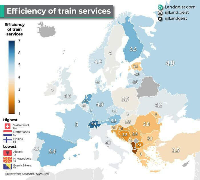 Efficiently Travel by Train in Europe