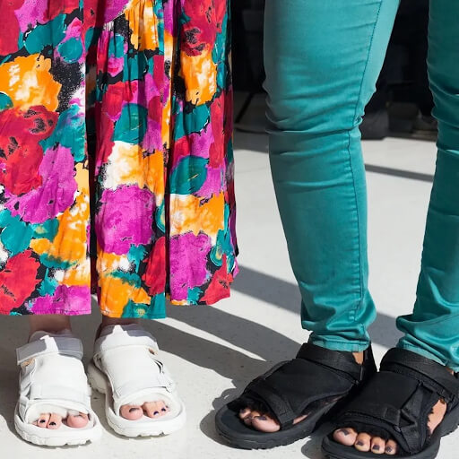 An Interesting Pair of Sandals