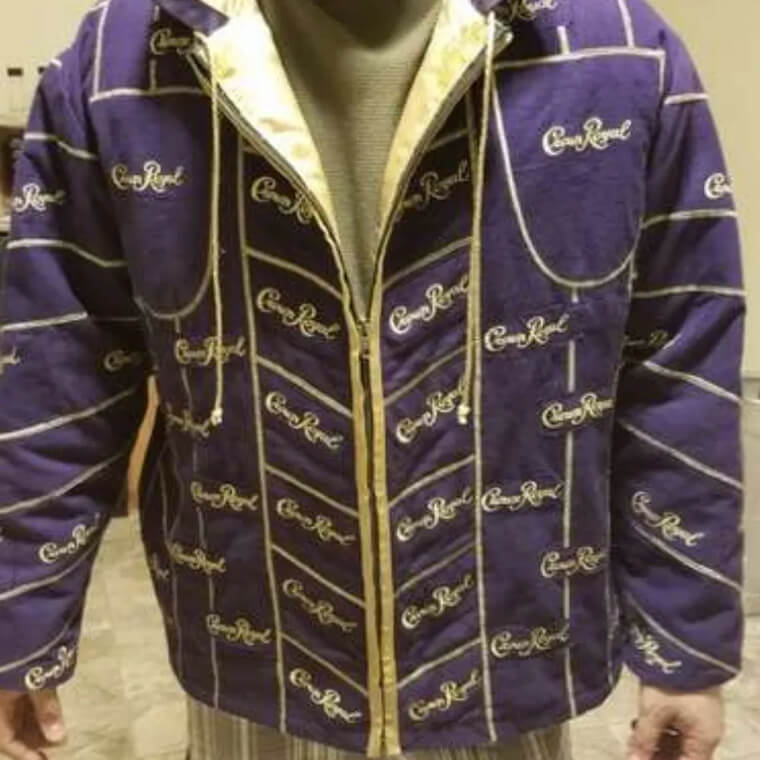 A Coat Made Out of Bottle Packaging