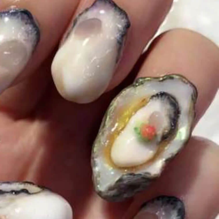 Shell-Shocked at These Oyster Nails