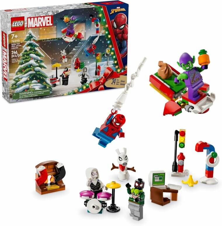 LEGO Spider-Man Advent - Perfect Holiday Countdown for Kids! - Now 11% Off!