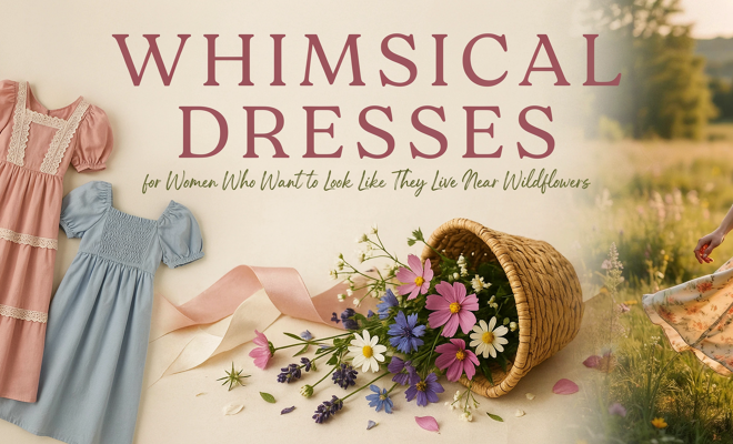 Whimsical Dresses for Women Who Want to Look Like They Live Near Wildflowers