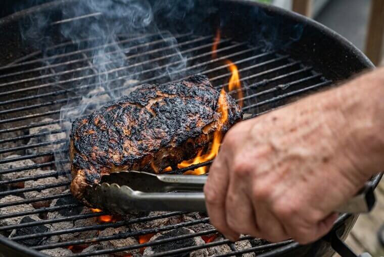 Charred Meat Creates Aging Compounds
