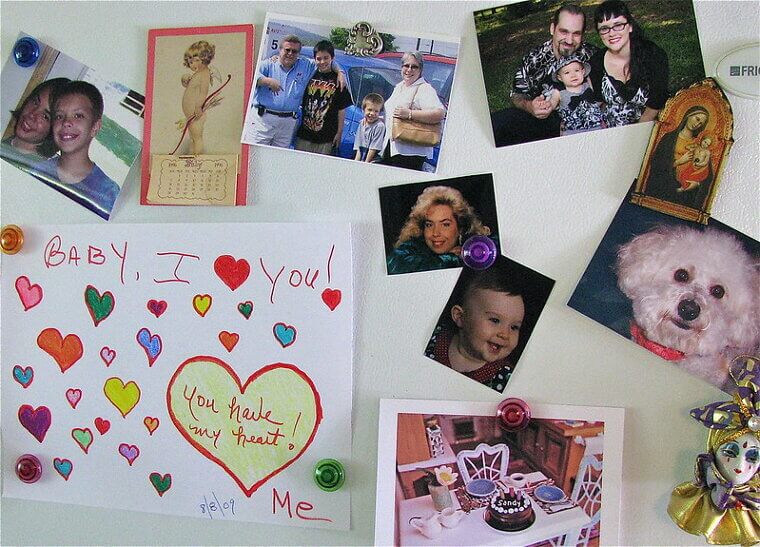 Fridge Magnets and Clutter