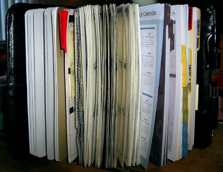 Old Calendars and Planners