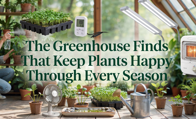 The Greenhouse Finds That Keep Plants Happy Through Every Season