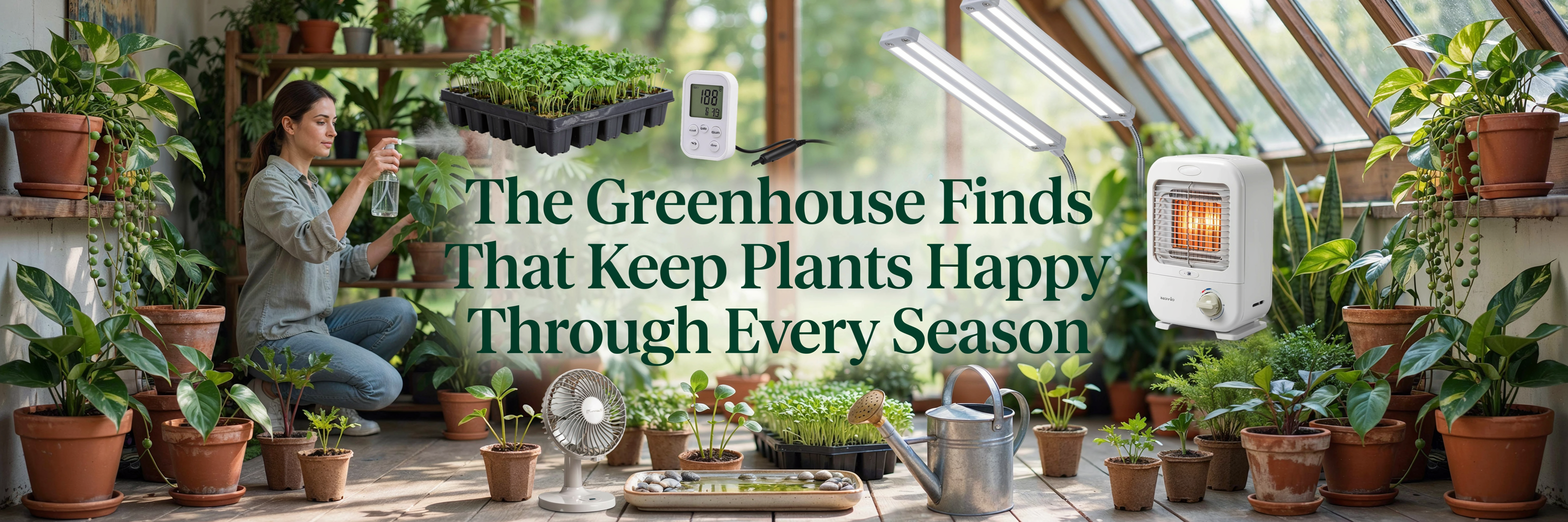 The Greenhouse Finds That Keep Plants Happy Through Every Season