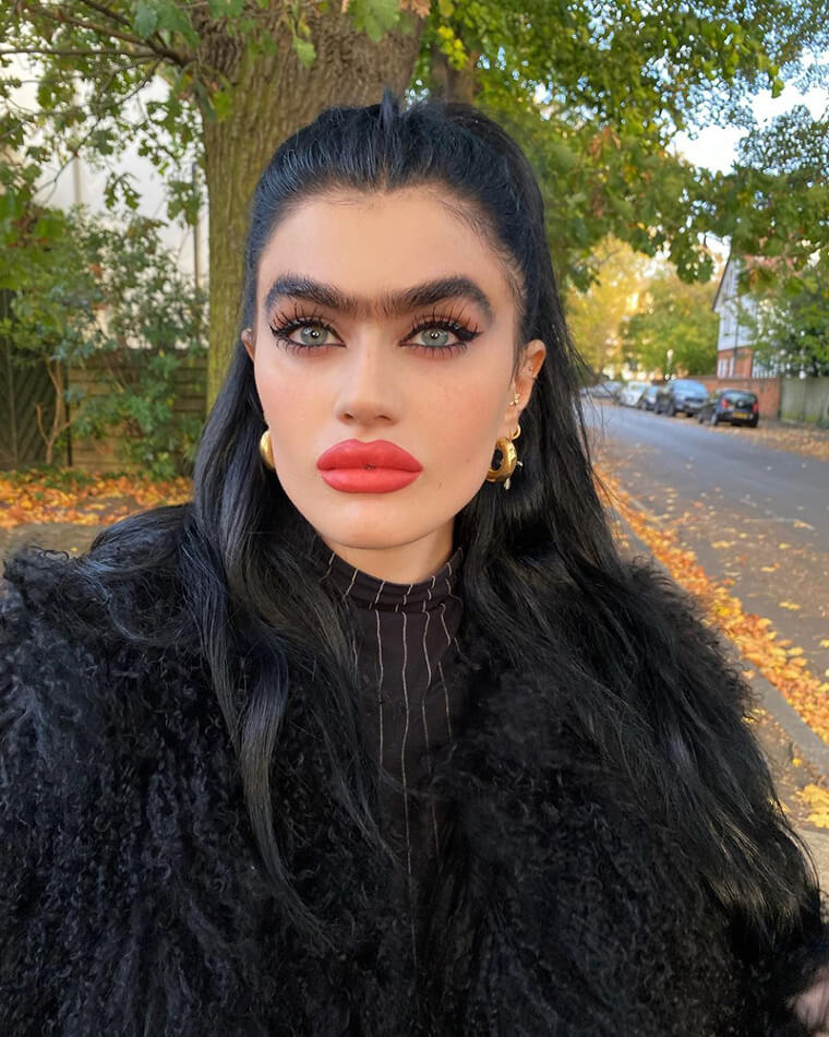 Sophia Hadjipanteli's a Model and the Proud Leader of the Unibrow Movement