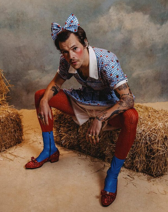 Harry Styles Wears 'Feminine' Clothing and Jewelry So Everyone Can