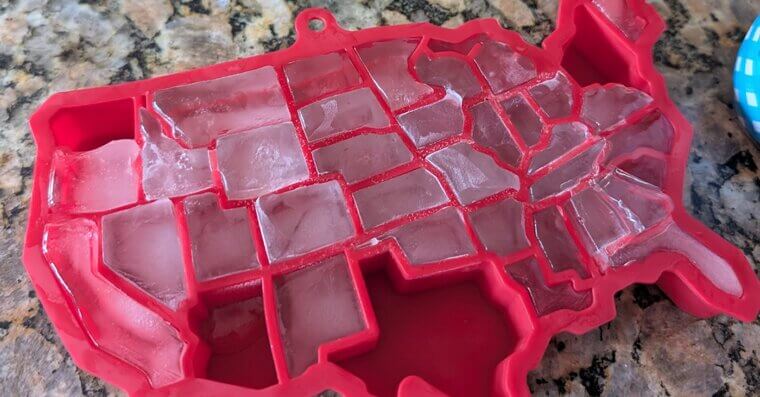 Oddly Shaped Ice Cube Trays