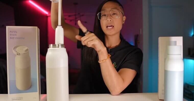 Self-Cleaning Water Bottles