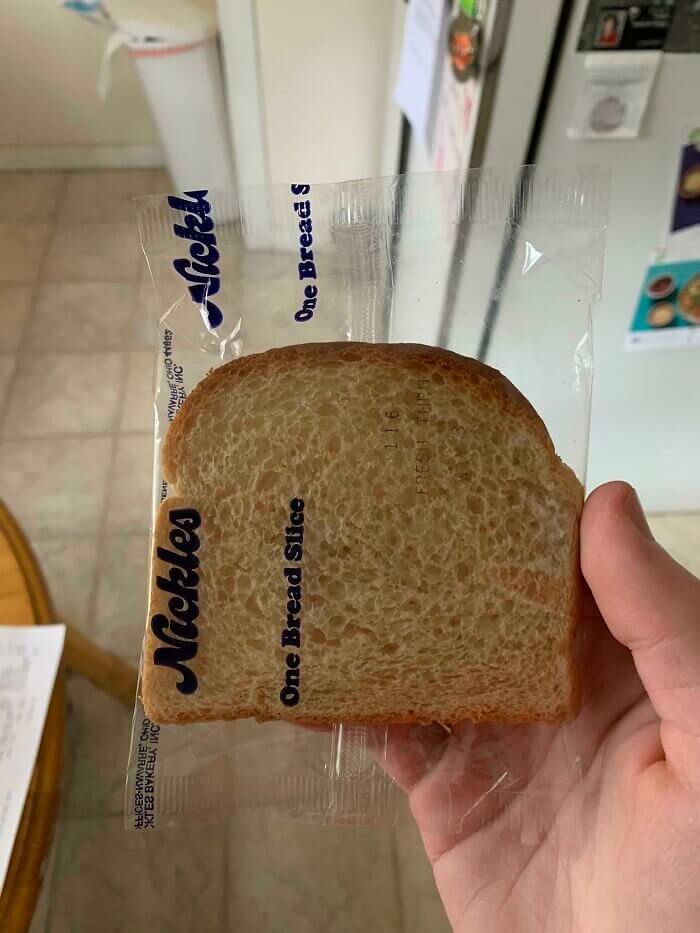 Only A Single Slice Of Bread For Breakfast Pretty Please