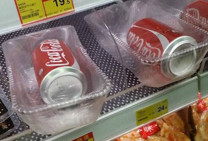 Cans Of Soda Must Be Protected From Breaking At All Costs