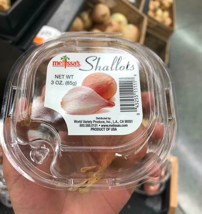 Shallot Skin Is Nothing Compared To A Plastic Container