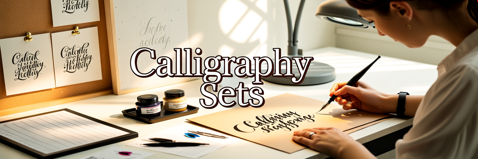 Calligraphy Sets That Fix Shaky Lines From Your Very First Stroke