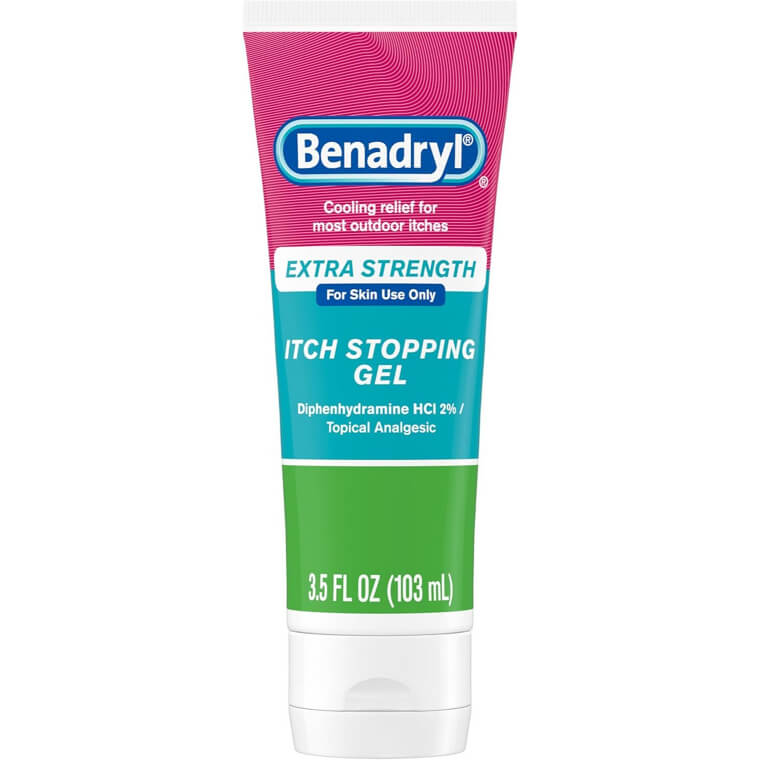 Benadryl Itch Relief Gel - Extra Strength for Outdoor Comfort - 23% Off!