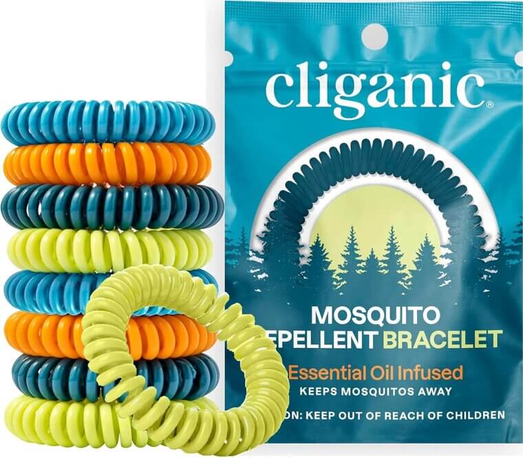 Cliganic Mosquito Bracelets Protect Your Family Naturally - Don’t Miss the 27% Discount!