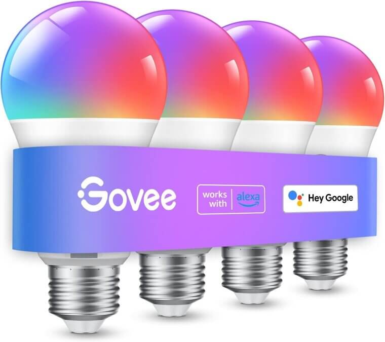 Govee Smart Bulbs - Vibrant Colors & Voice Control - Don’t Miss the 40% Discount!